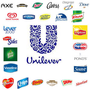 marki należące do unilever